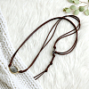 Natural Labradorite Bead Link Bracelets BJEW-WH20031-007A-3
