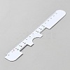 Plastic PVC Pupil Distance Ruler AJEW-WH0348-462-2