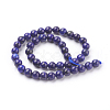 Natural Lapis Lazuli Beads Strands X-G-G087-4mm-2