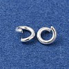 Brass Open Jump Rings KK-G604-08S-23-2