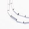 Electroplate Non-magnetic Synthetic Hematite Bead Strands G-Q467-05E-1