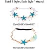 Handmade Lace Women Headband OHAR-PH0001-06-2