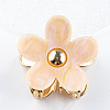 Flower Shape PVC Claw Hair Clips PW-WG78669-04-1