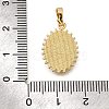 Brass Shell Pendants KK-D328-01G-A-3