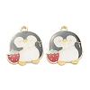 Alloy Enamel Pendants ENAM-I051-16LG-01-1