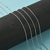 Tarnish Resistant 304 Stainless Steel Cable Chains CHS-O005-19B-5