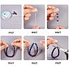 Spray Painted Crackle Glass Beads CCG-PH0002-14-6