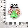 Christmas Silicone Beads SL-CBA7785-09-3