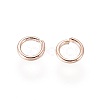 304 Stainless Steel Open Jump Rings STAS-O098-01RG-01-2