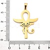 304 Stainless Steel Pendants STAS-R134-04G-01-3