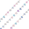 Handmade Glass Beaded Chains CHS-P016-46G-03-1
