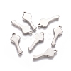 Non-Tarnish 201 Stainless Steel Pendants STAS-D0002-23P-1