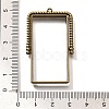 Alloy Open Back Bezel Pendants PALLOY-I223-07AB-3