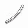 Tarnish Resistant 304 Stainless Steel Tube Beads STAS-G137-36P-1