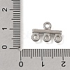 Tibetan Style Alloy 304 Stainless Steel Chandelier Component Links AL-CBA3B63-21A-P-3