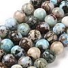 Natural Larimar Beads Strands G-P524-A02-04-1