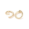 Brass Open Jump Rings KK-G604-08G-17-2