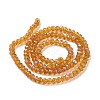 Electroplate Glass Beads Strands EGLA-A034-T8mm-L01-2