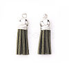 Faux Suede Tassel Pendant Decorations X-FIND-R095-031P-2