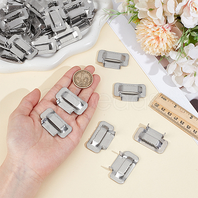 304 Stainless Steel Buckle FIND-WH0817-052P-1