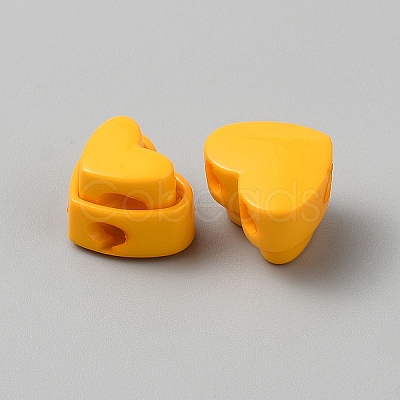 Nylon Spring Cord Locks LS-FIND-WH0111-774E-1
