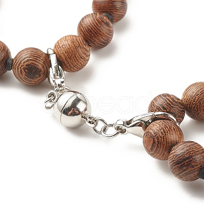 Buddhist Necklace NJEW-JN03847-1