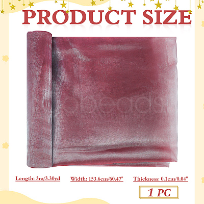 Polyester Mesh Fabric DIY-WH0899-732A-1
