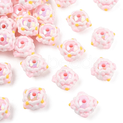 Opaque Acrylic Beads SACR-YW0002-78A-02-1
