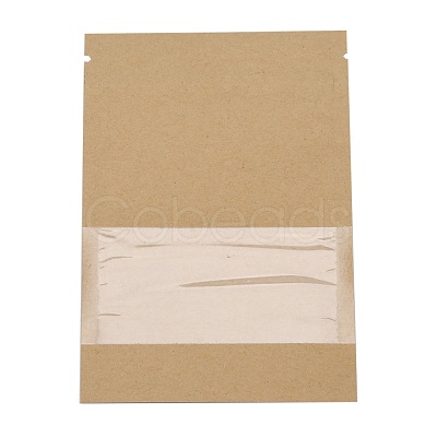 Kraft Paper Open Top Resealable Bags OPP-M002-02B-03-1