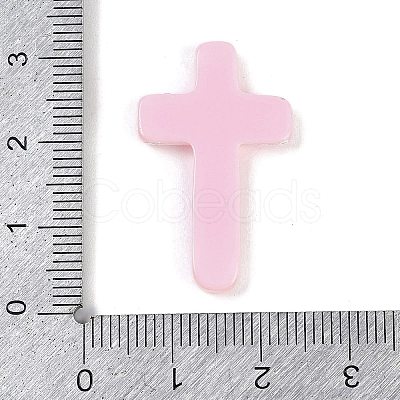 Cross Resin Cabochons RESI-Q014-04D-1