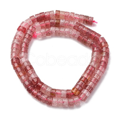 Natural Strawberry Quartz Beads Strands G-Z006-C50-1