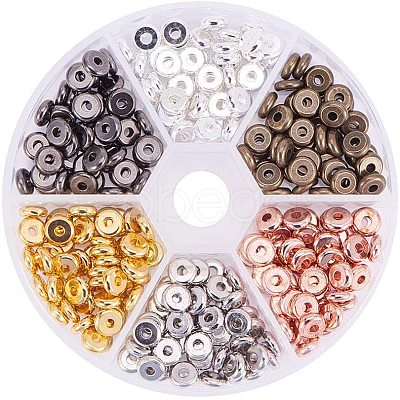 Brass Spacer Beads KK-PH0034-40-WH-1