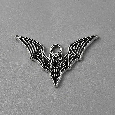 Halloween Alloy Enamel Pendants ENAM-CJC0002-34P-01-1