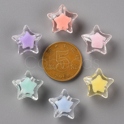 Transparent Acrylic Beads LS-X-TACR-S152-02A-1