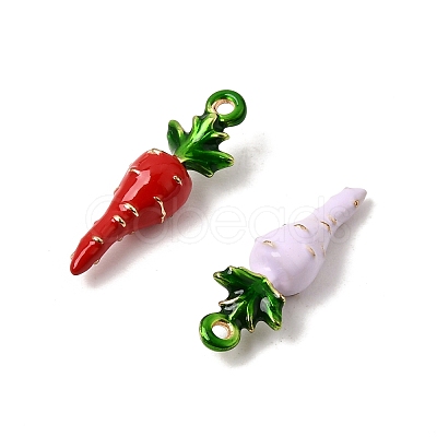 Alloy Enamel Pendants AL-CBA604F-02-1