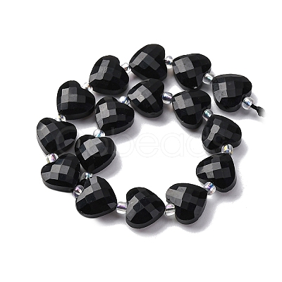 Natural Obsidian Beads Strands G-P570-E20-01-1