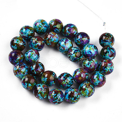 Synthetic Turquoise Beads Strands TURQ-T004-08A-05-1