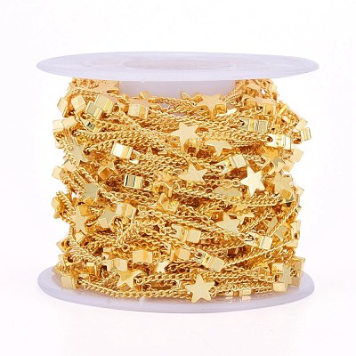 Handmade Brass Twisted Chains CHC-I006-05G-1