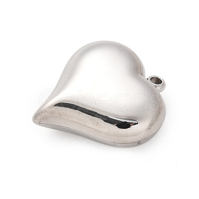 304 Stainless Steel Pendants STAS-Q349-02E-P-1