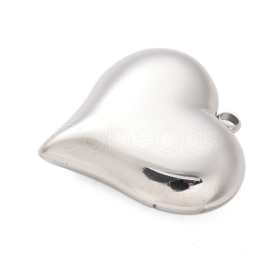 304 Stainless Steel Pendants STAS-Q349-02A-P-1