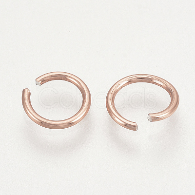 Anodized Aluminum Open Jump Rings LS-X-ALUM-R005-0.8x6-04-1