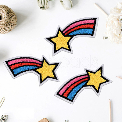 30Pcs Computerized Embroidery Cloth Iron on/Sew on Patches PATC-CY0001-12-1