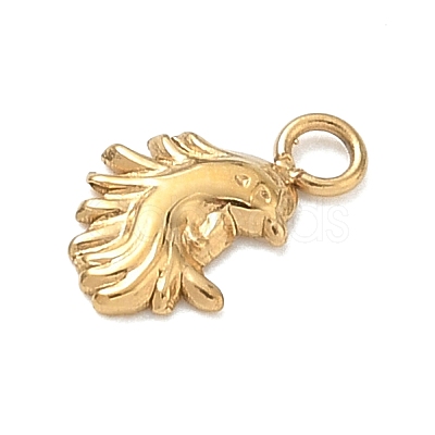 304 Stainless Steel Charms SA-CBAF41E-01B-G-1