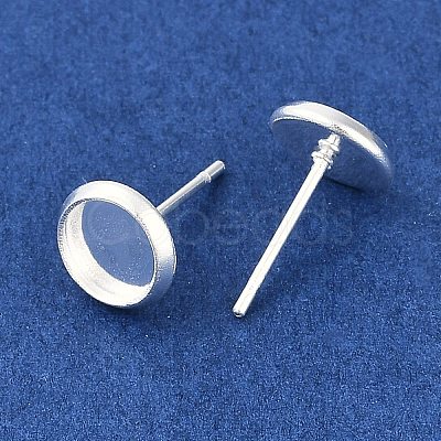 304 Stainless Steel Stud Earring Settings STAS-H436-20A-G01-1
