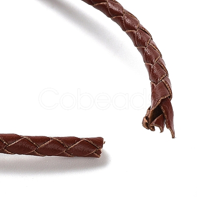 Braided Leather Cord VL3mm-29-1