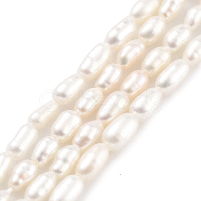 Natural Cultured Freshwater Pearl Beads Strands PEAR-P062-02C-1