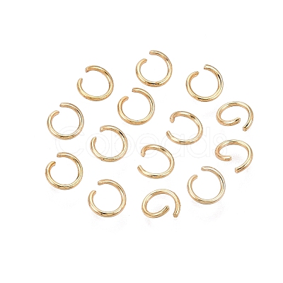 304 Stainless Steel Open Jump Rings STAS-Q113-5x0.7mm-G-01-1