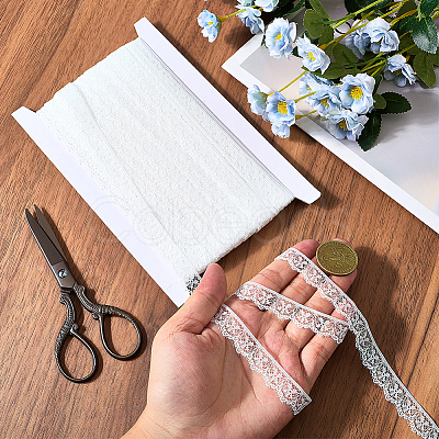 Polyester Lace Triming Ribbons OCOR-WH20050-028A-1