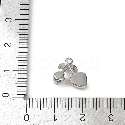Brass Plastic Pearl Charms KK-M322-50P-1
