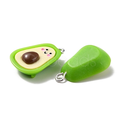 Resin Pendants X-RESI-C025-28-1